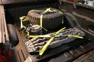 Trucktyles cargo organization system for your truck bed. Secure your items anywhere you need them.